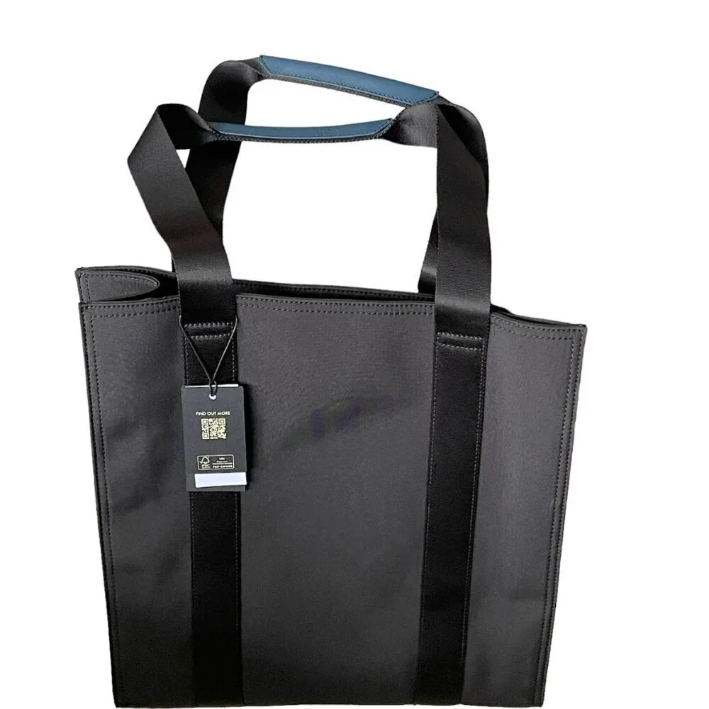 Ted‎ Baker London Deptford Black Nylon Tote Bag large